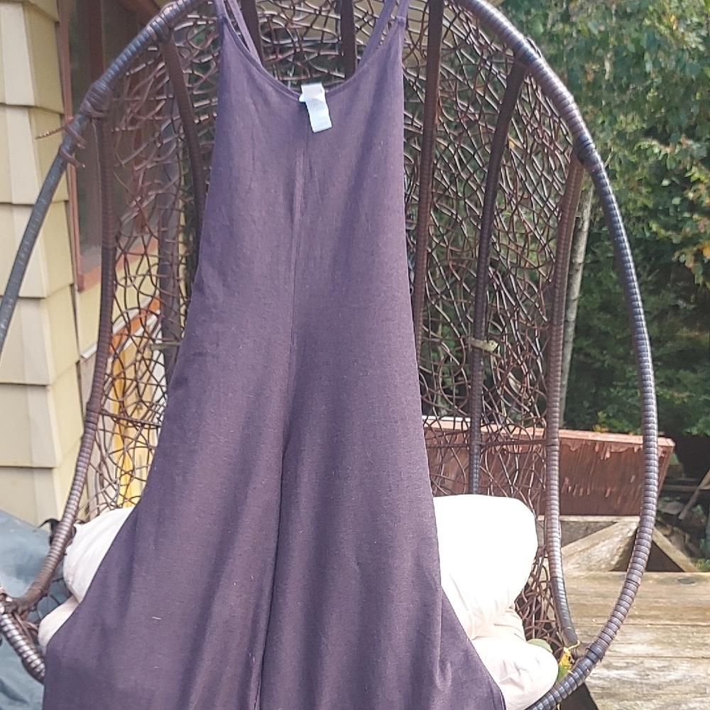 Fabletics Dark Purple Pureluxe Jumpsuit